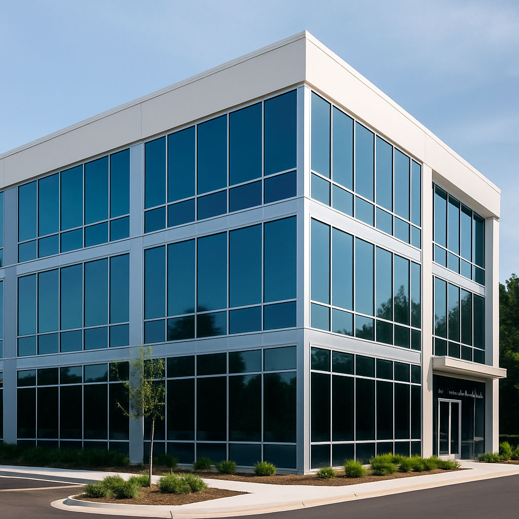 Commercial tint example